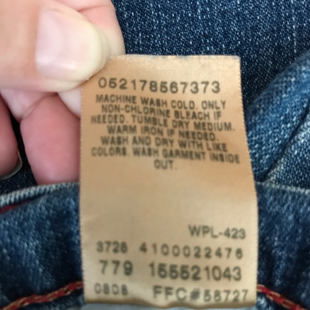 Levi’s 550 relaxed fit boot cut Jeans 10 m 30x28.5 - Picture 10 of 10